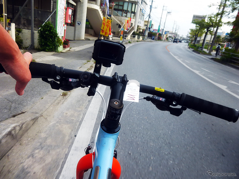 今回のサイクリングは、メルキュールホテル沖縄那覇、沖縄輪業、Y’s Road、シクロエクスプレスなどがタッグを組んだ「サイクリスト向け宿泊プラン」の試乗会でトライした