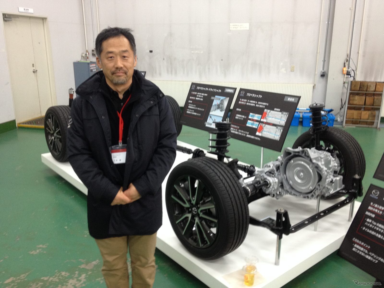 マツダ ドライブトレイン開発部の八木康アシスタントマネージャー