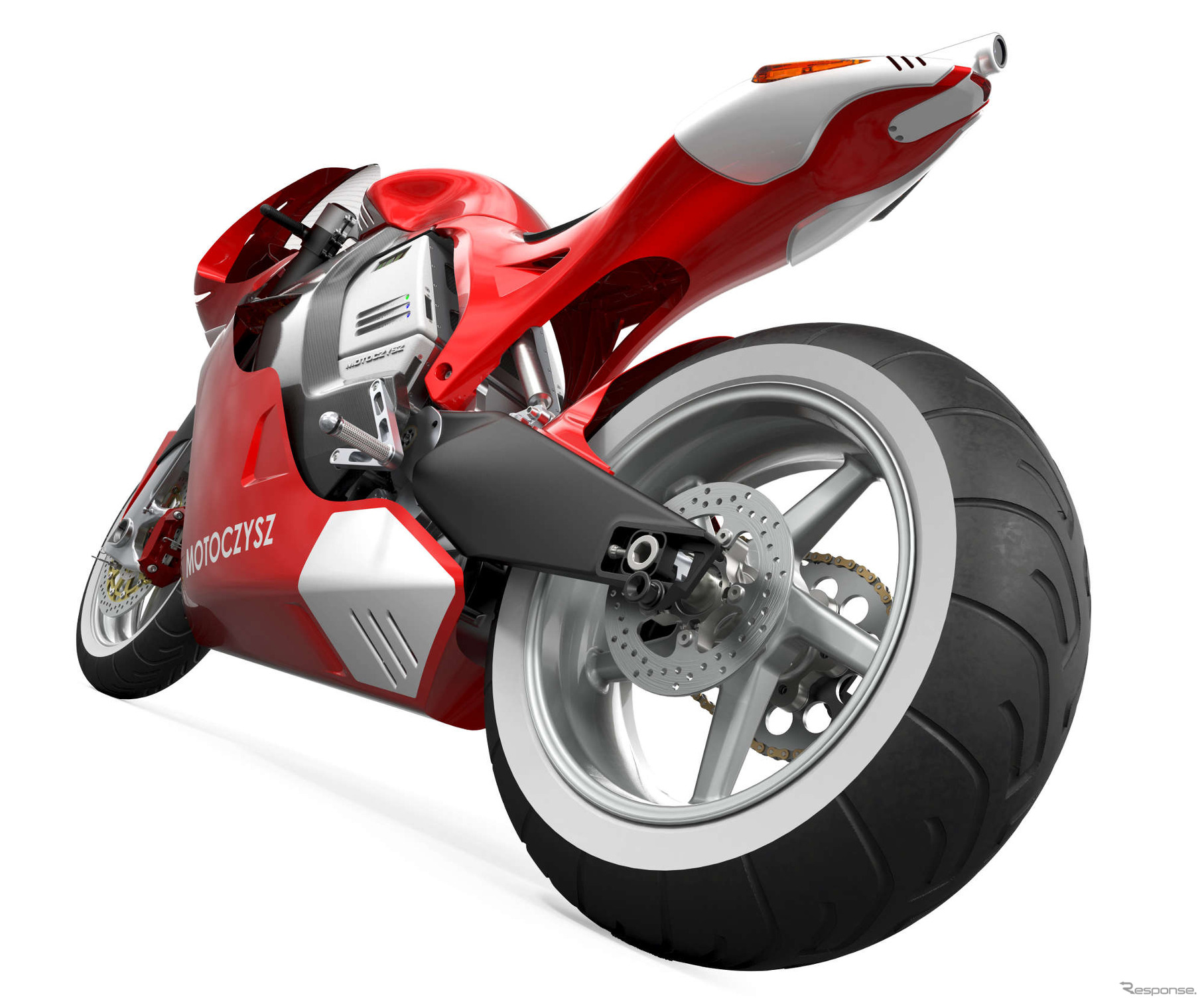 ソリッドワークスのユーザー事例。これはモトシズの電動モーターサイクル