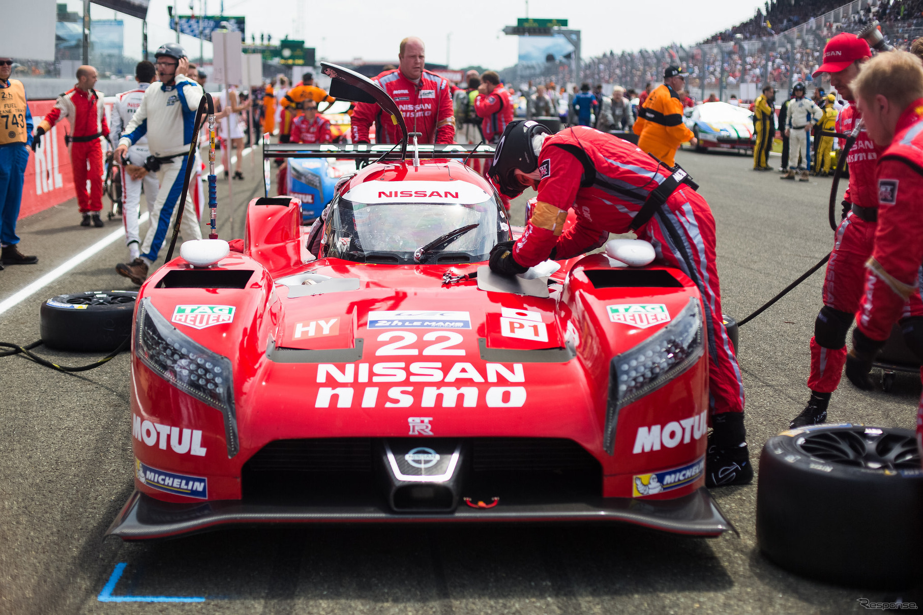 2015年のルマンで「NISSAN GT-R LM NISMO」は完走という正式リザルトは得られなかった。