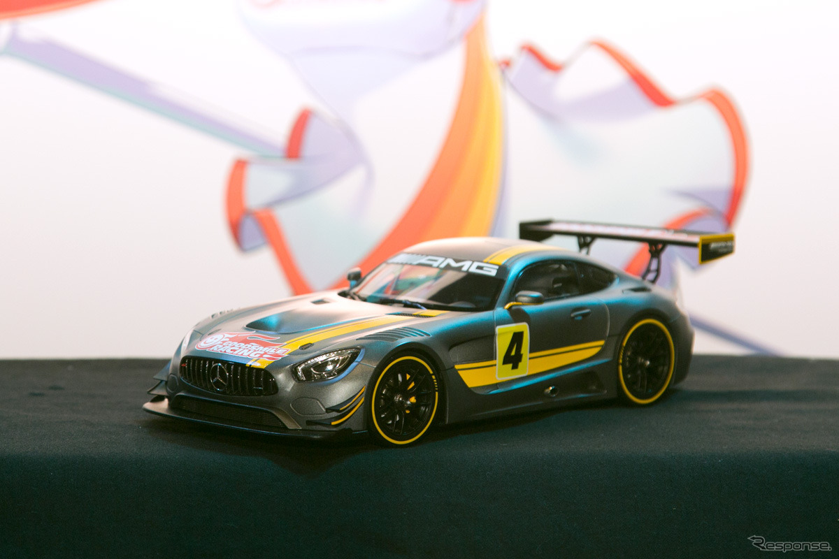 メルセデス AMG GT3の模型