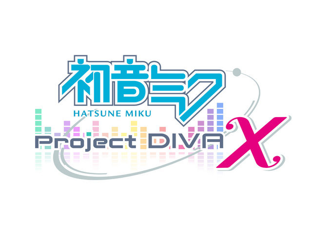 『初音ミク -Project DIVA- X』タイトルロゴ