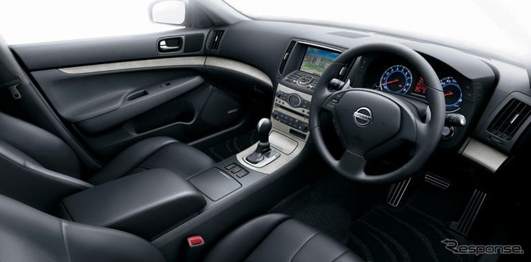 【日産 スカイライン 新型発表】写真蔵…インテリア