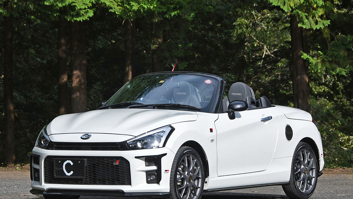 Trd コペン Grスポーツ 試乗 低速域でも機能するエアロ パフォーマンスダンパーの恩恵 1枚目の写真 画像 レスポンス Response Jp