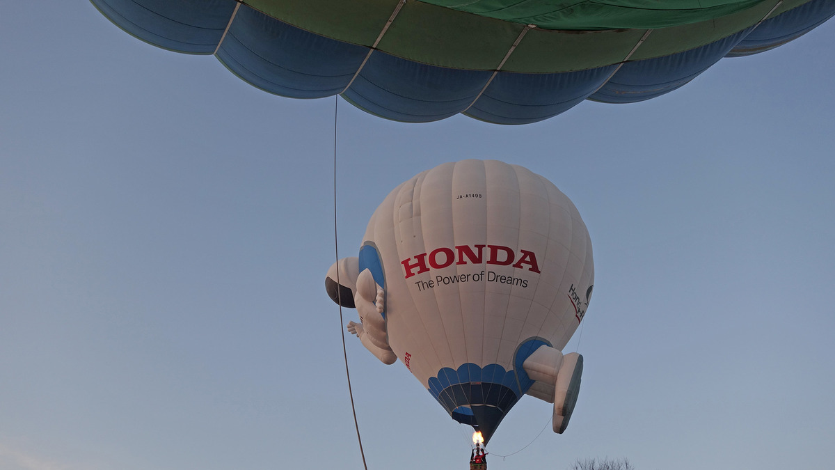 熱気球ホンダグランプリ 渡良瀬バルーンレース開幕 空中での熱戦 この景色は今だけ 4枚目の写真 画像 レスポンス Response Jp