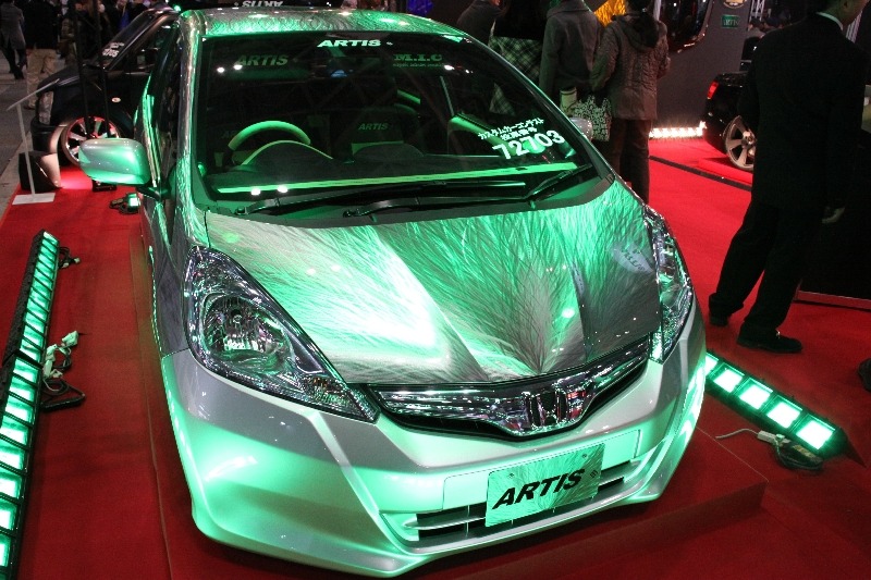 東京オートサロン11 キズが3dに見える グラインダータトゥー 1枚目の写真 画像 レスポンス Response Jp