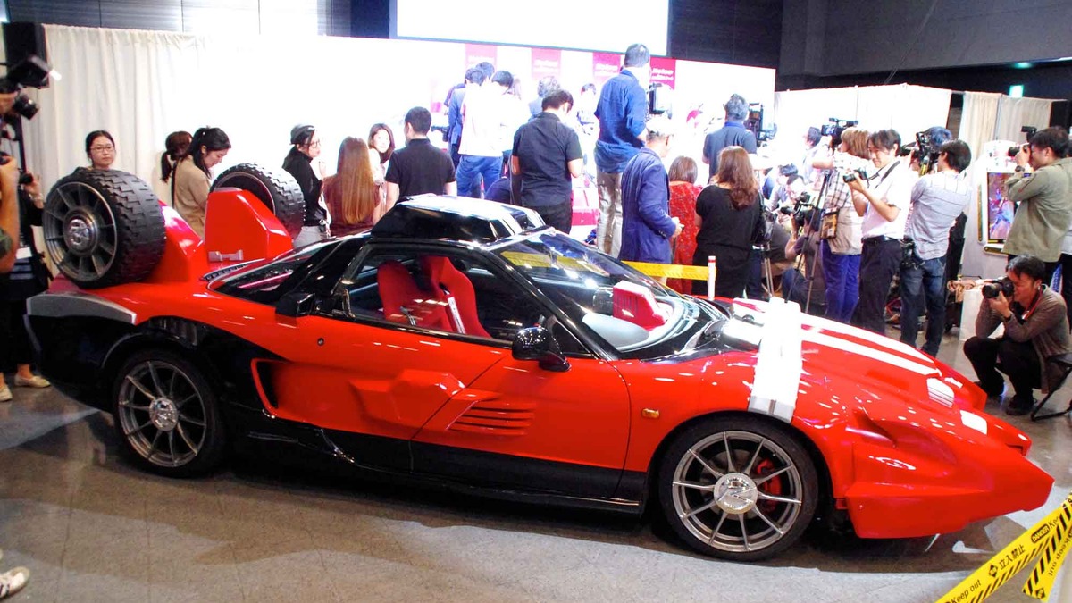 仮面ライダードライブ の愛車トライドロンは ホンダ Nsx がベース 写真蔵 16枚目の写真 画像 レスポンス Response Jp 仮面ライダードライブ の愛車トライドロンは ホンダ Nsx がベース 写真蔵 16枚目の写真 画像 レスポンス Response Jp