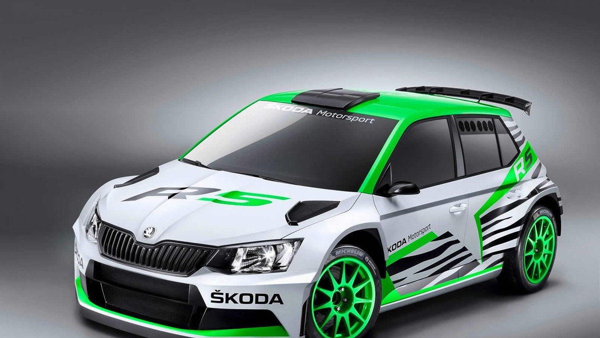 エッセンモーターショー14 シュコダの新型ラリーレーサー ファビア R5 1 6ターボ搭載 1枚目の写真 画像 レスポンス Response Jp