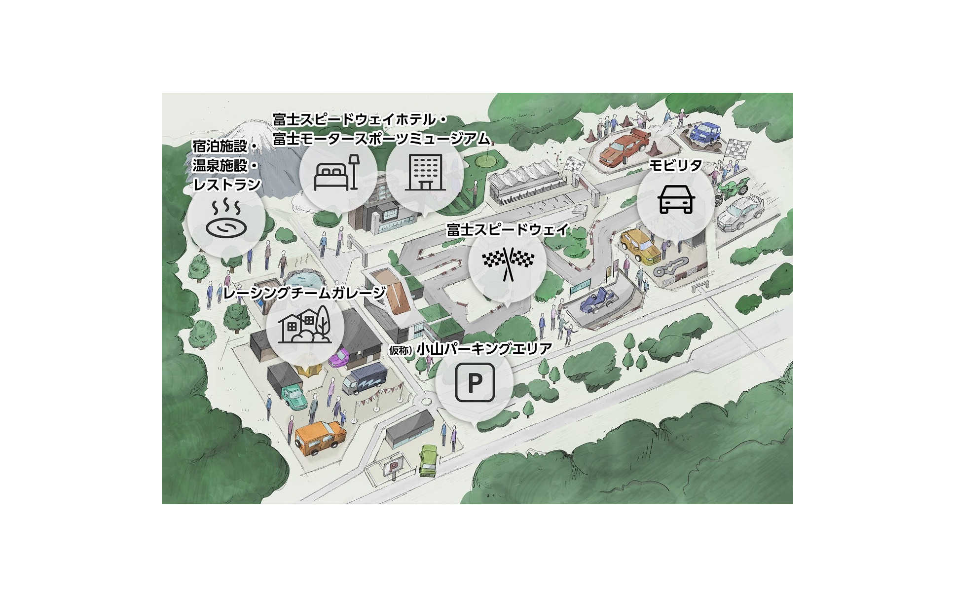 トヨタ 富士スピードウェイ一帯に モータースポーツの街 建設へ 3枚目の写真 画像 レスポンス Response Jp トヨタ 富士スピードウェイ一帯に モータースポーツの街 建設へ 3枚目の写真 画像 レスポンス Response Jp