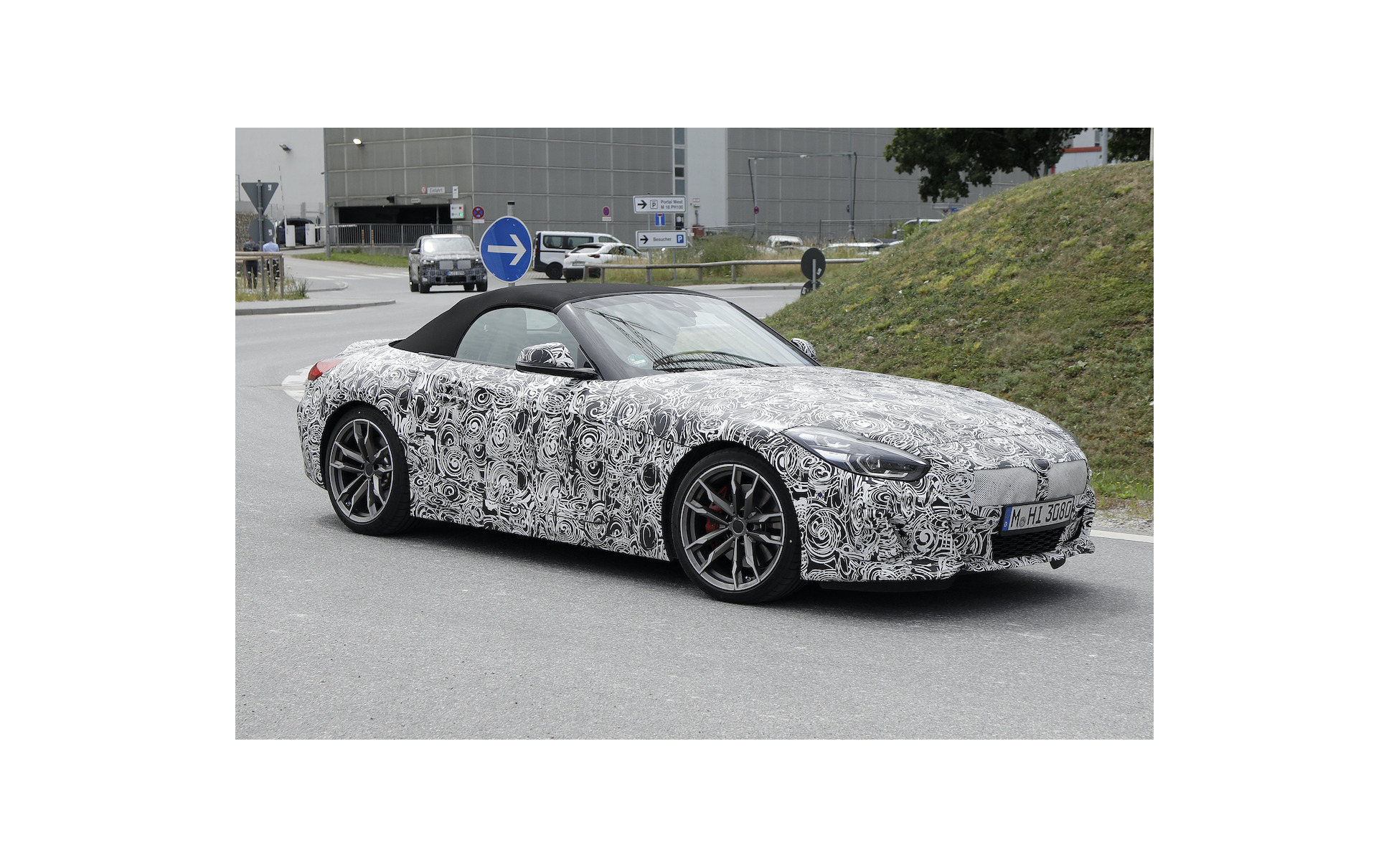 BMW Z4 改良新型プロトタイプ（スクープ写真）