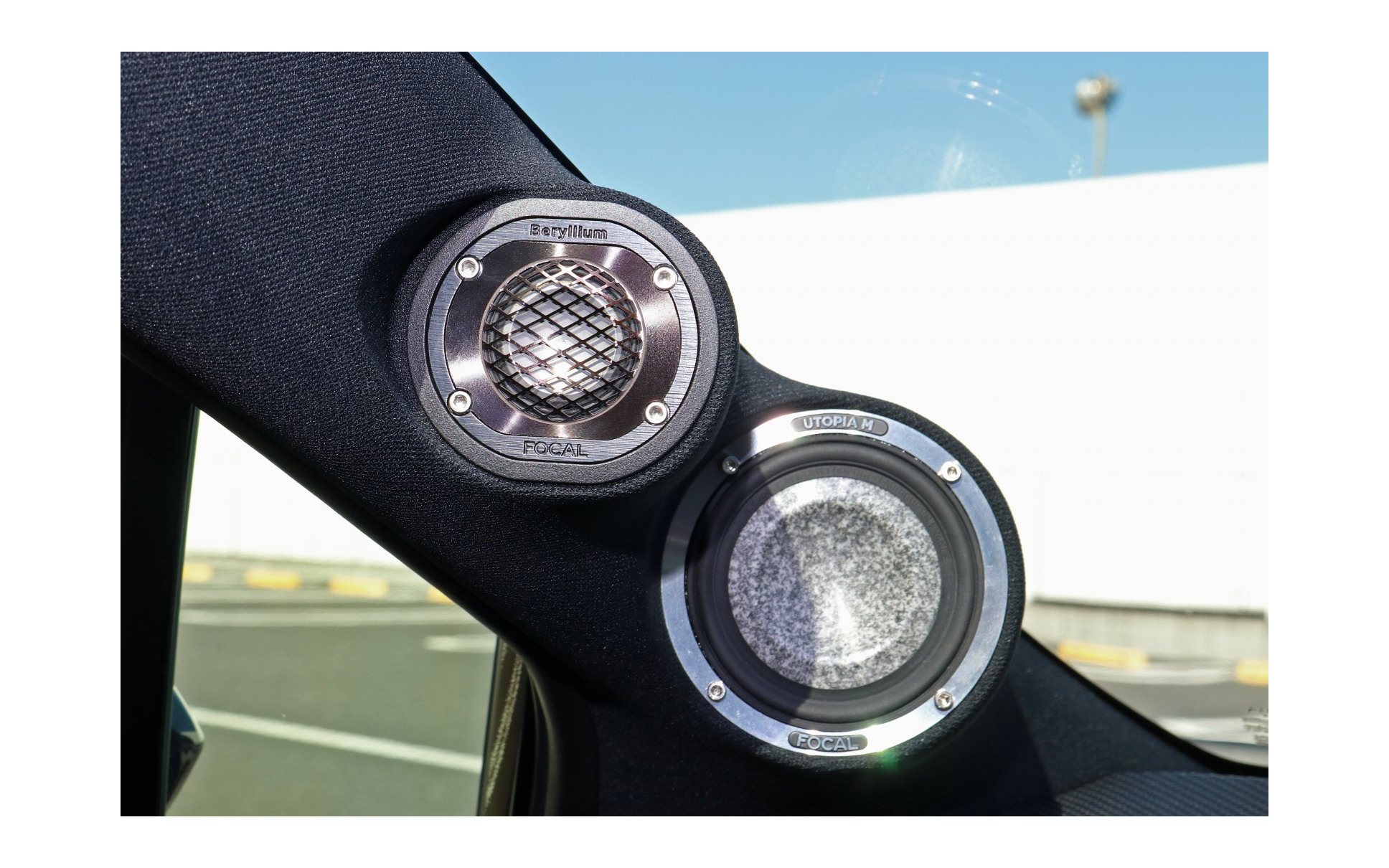 Focal Pioneer ツイーター　aピラー埋め込み【カローラツーリング用】 Focal Pioneer ツイーター aピラー埋め込み【カローラツーリング