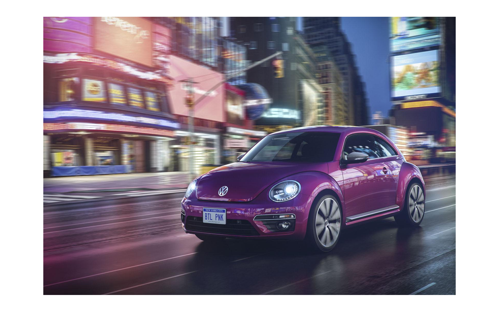 ニューヨークモーターショー15 Vw ザ ビートル に ピンク コンセプト 市販有望 1枚目の写真 画像 レスポンス Response Jp