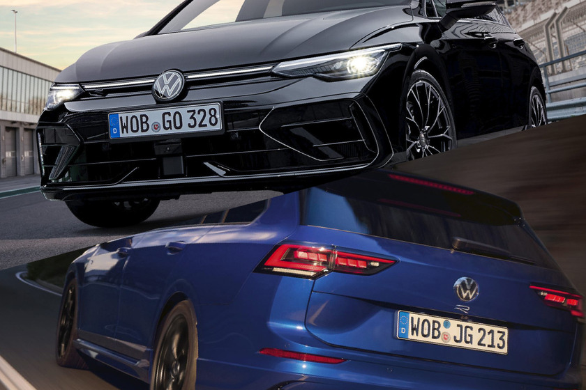 VW『ゴルフR』と『ゴルフRヴァリアント』にブラックカラーの限定車が登場 画像