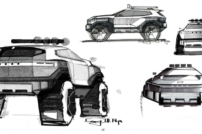 ヒョンデ、 極限のオフロードSUV『CRATER』予告…ロサンゼルスモーターショー2025でデビューへ 画像