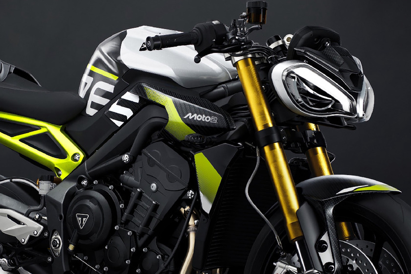 トライアンフ『スピードトリプル』にサーキット志向の新型「RX」登場、日本限定95台「Moto2エディション」も 画像