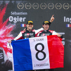 【WRC 最終戦】セバスチャン・オジェ、2年連続8回目の頂点到達…トヨタは復帰後初の“全冠制覇”を達成