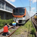 いつもの電車をこんな角度で…東京メトロ車両基地で見学ツアー