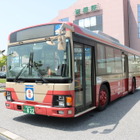 近江鉄道の「赤電バス」がハロウィン限定仕様で運行中！