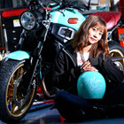 バイク女子・指出瑞貴、人生初のバイクカスタムが完成！ ターコイズブルーの『XSR700』に込めたこだわりとは