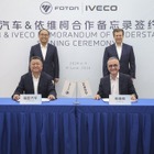 イヴェコが中国福田汽車と提携、新型商用EVを欧州や南米に投入へ