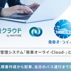 ナビタイムジャパン、貸切バス事業者のDX化を加速…行程表作成サービスと運行管理システムを連携