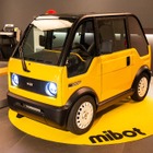 環境負荷低減の新内装素材、小型電動モビリティ「mibot」に採用…人とくるまのテクノロジー展 2025に出展