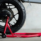 バイクの洗車＆メンテナンスを楽に、耐荷重200kgの「メンテナンススタンド」発売
