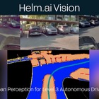 自動運転AI企業「Helm.ai」、量産車向け都市型認識システム発表