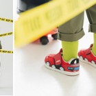 人気のゴミ収集車モチーフも、車好きキッズ向けスニーカー「IFME のりものシリーズ」新登場