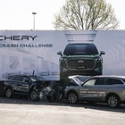 中国チェリーの最上位SUV『TIGGO9』、50%オフセット正面衝突試験で安全性を実証