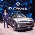 VW『ID. CROSS』発表、『Tクロス』サイズの小型電動SUV提案…IAAモビリティ2025
