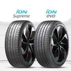 BMWの電動グランクーペ『i4』改良新型、ハンコックのEV専用タイヤ「iON」を純正採用