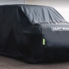 スズキ『ジムニーノマド』専用カーカバー発売、つけたまま乗り降り可能、盗難防止にも