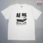ハチロク愛好家必見！「AE86トレノTシャツ」が楽天で購入可能に