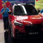 ダイハツ『ロッキー』改良新型、新グリルで表情変化...インドネシアで発表