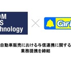 「ノレル」のIDOM CaaS Technology、カーベルと業務提携…独自与信で自動車購入の機会拡大へ