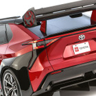 トヨタ『bZ4X』に巨大ウイング装着!? 400馬力超えモーター搭載の「タイムアタックコンセプト」…SEMA 2025