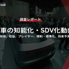 【調査レポート】自動車の知能化・SDV化動向 ～市場、技術、収益、プレイヤー、規制・標準化、将来予測～