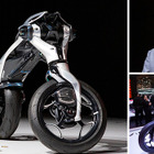 倒れても起き上がる異形のバイク型AIロボット「モトロイド・ラムダ」、ヤマハが描く「AIと走り、共に育つ未来」とは