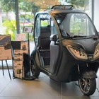 造船技術から生まれた3輪電動モビリティ「NEO-ONE」、東京・二子玉川の蔦屋家電プラスで体感展示