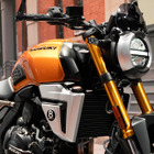 待望の日本仕様が公開！ オレンジに光るスズキの新型ネオレトロバイク『GSX-8T』をチェック！…ジャパンモビリティショー2025