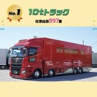10tトラックが1位！…はたらくトラック総選挙　神奈川県トラック協会