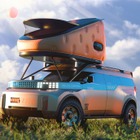 フィアット『ドルチェ・キャンパー』発表、ゆりかごのようなテントがポップアップ…サンパウロモーターショー2025