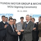 ヒョンデとミシュラン、次世代タイヤ技術の開発で新たな提携を締結