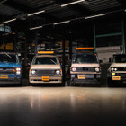 ダムド、レトロな新作カスタムカー4台を展示へ！『ジムニーノマド』向け新作パーツの先行予約も…東京オートサロン2026