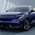 三菱が新型EV『エクリプス スポーツバック』発表、日産『リーフ』のOEM…北米投入へ