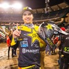 ハスクバーナに450SXクラス初の優勝をもたらし、自身も初優勝を果たした#21ジェイソン・アンダーソン（Rockstar Energy Husqvarna Factory Racing）。