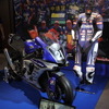会場には鈴鹿8耐優勝バイクも展示