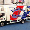トミーテックやトミカのミニカーもズラリ展示された。3月に大磯で行われた日産日産小型商用車（LCV）オールラインナップ公開にて