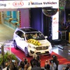 累計生産200万台を達成したキアモーターズの米国ジョージア工場